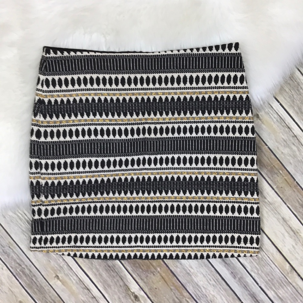 Bishop + Young Mini Tweed Skirt